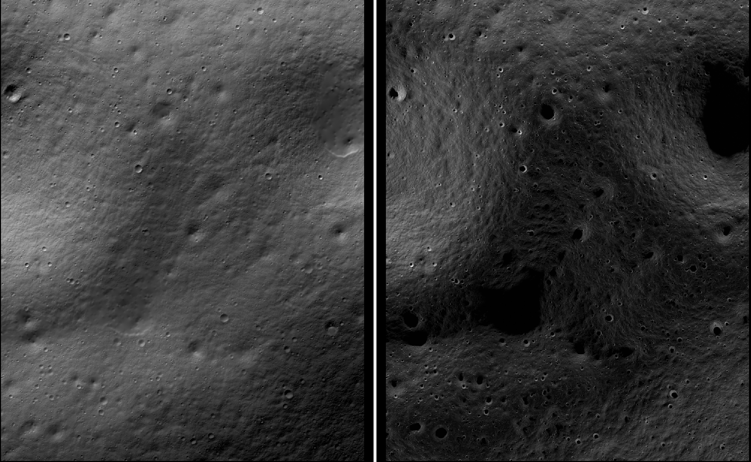A portion of a large scale SfS terrain.